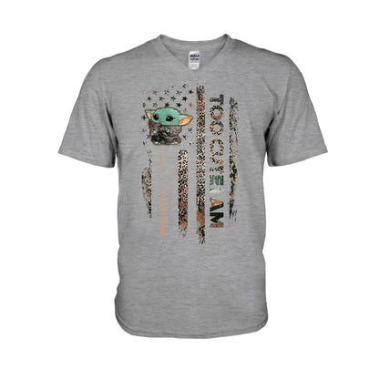 Too Cute I Am - Personalized Independence Day The Force T-shirt and Hoodie