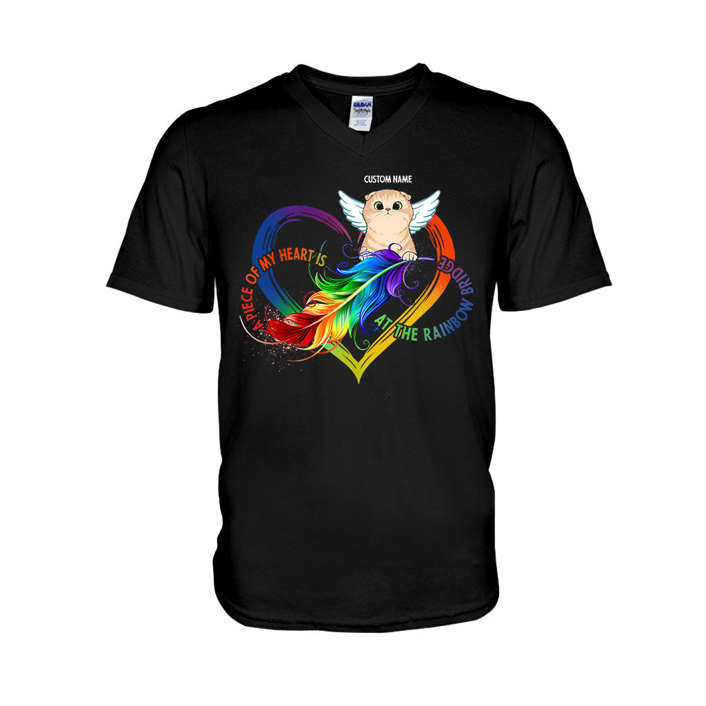 A Piece Of My Heart - Personalized Cat T-shirt and Hoodie
