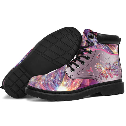 Breast Cancer Awareness Breast Cancer Awareness All Season Boots 0622