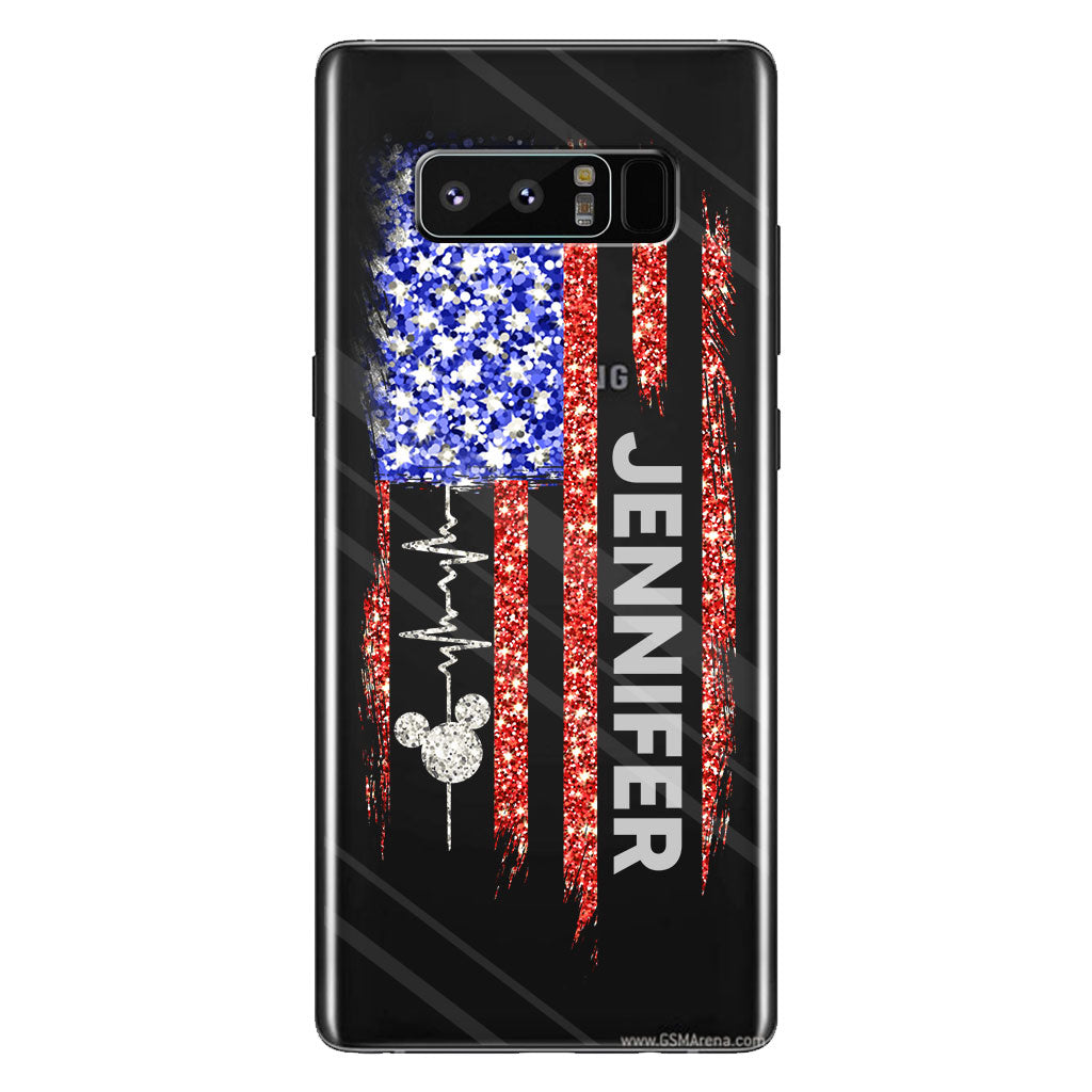 Best Day Ever - Personalized Mouse Clear Phone Case