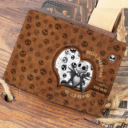 Hello Darkness - Personalized Nightmare Passport Holder