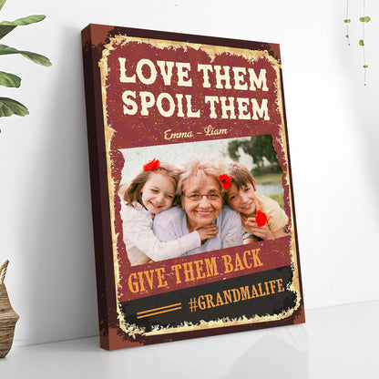 Love Them - Personalized Grandma Poster