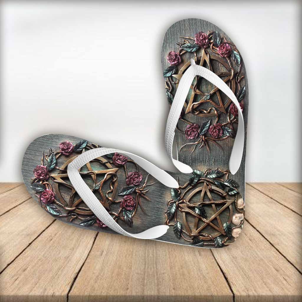 Witch's Secret Garden - Witch Flip Flops