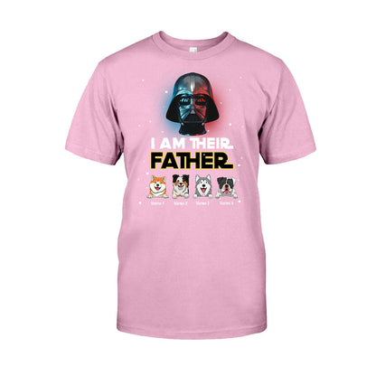 I Am Their Father - Personalized Father's Day Dog T-shirt and Hoodie