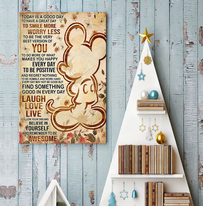Today Is A Good Day - Mouse Poster