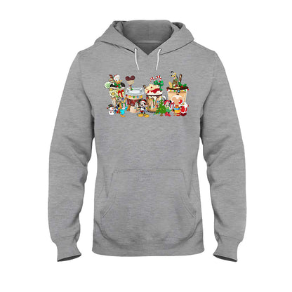 Merry Christmas - Christmas Mouse T-shirt and Hoodie