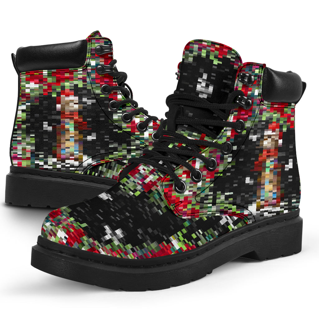 Meowy Christmas Cat All Season Boots 0622