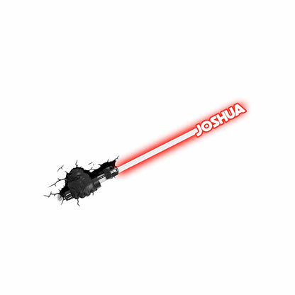 Come To The Dark Side - Personalized The Force Decal Full