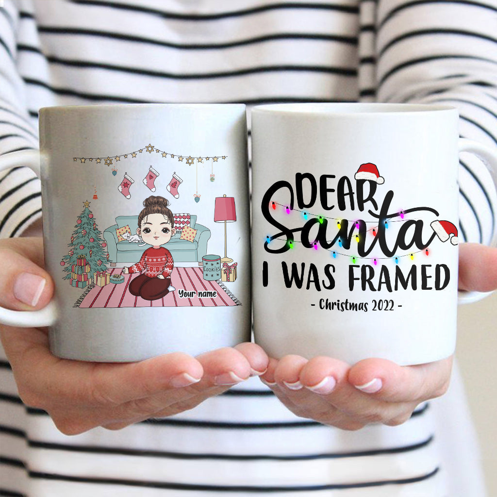 Dear Santa - Personalized Christmas Family Mug