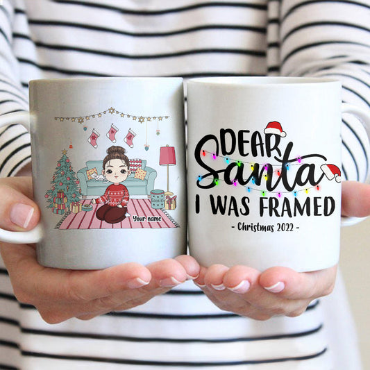 Dear Santa - Personalized Christmas Family Mug
