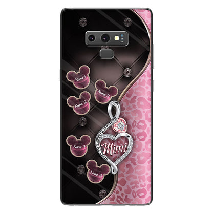 Happiest Grandma On Earth Rose Gold - Personalized Mother's Day Grandma Phone Case