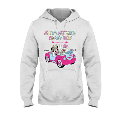 Adventure Bestie - Personalized Mouse T-shirt and Hoodie