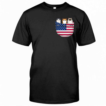 The 4th Of July - Personalized Independence Day Cat T-shirt and Hoodie