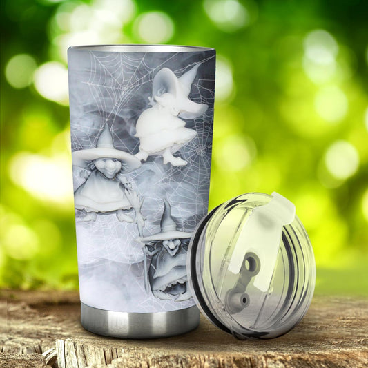 Three Little Witches Tumbler With 3D Pattern Print