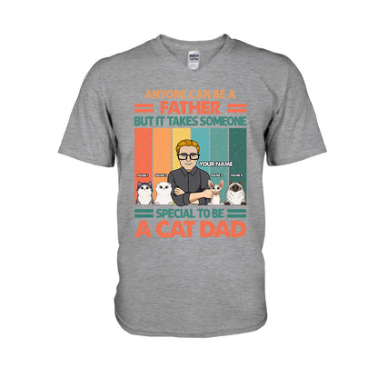 Someone Special To Be A Catdad - Personalized Father's Day T-shirt and Hoodie