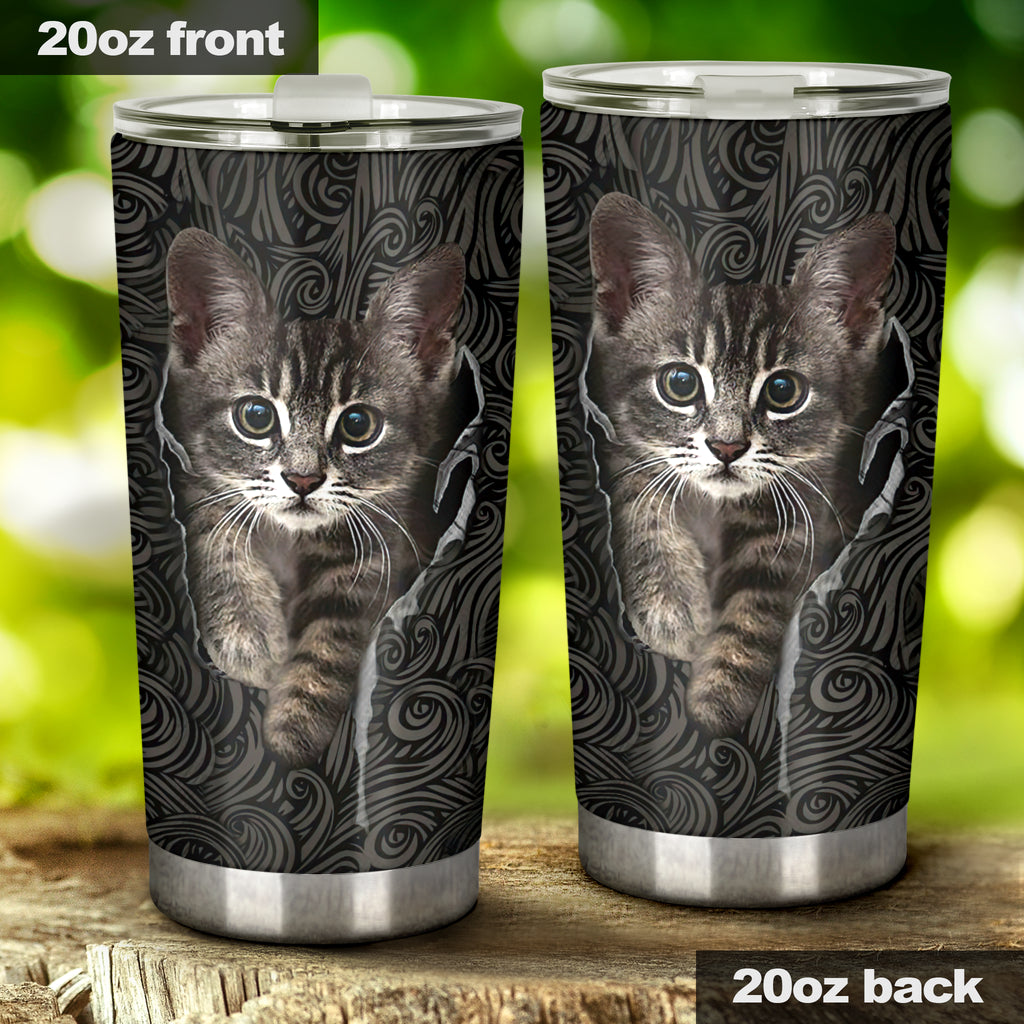 Cute Cat Tumbler 0622