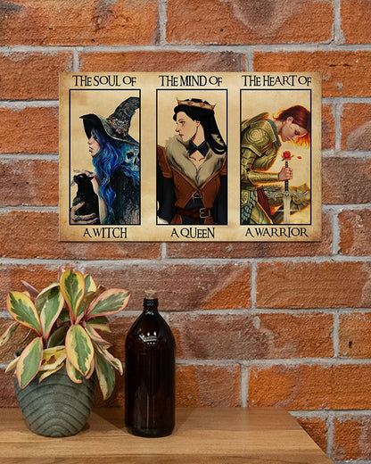 The Soul of Witch, the Soul of Queen, the Heart of a Warrior Witch Poster