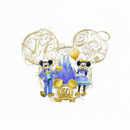 50 Magical Years - Mouse Decal Full