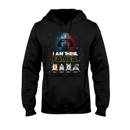 I Am Their Father - Personalized Father's Day Dog T-shirt and Hoodie