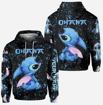 Ohana - Personalized Ohana Hoodie And Leggings