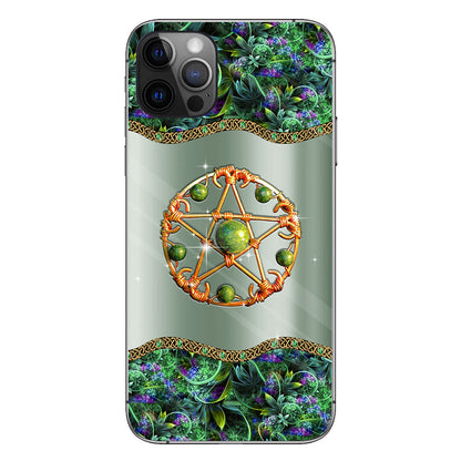 Mystery Witch Star - Personalized Phone Case With 3D Printed