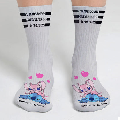 Forever To Go - Personalized Ohana Socks