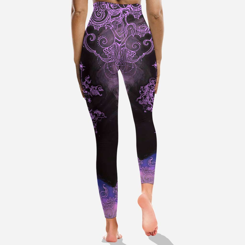 Moon Sky Wicca Sign - Personalized Witch Hollow Tank Top and Leggings