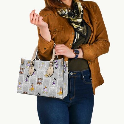100 Years Of Wonder - Mouse Leather Handbag