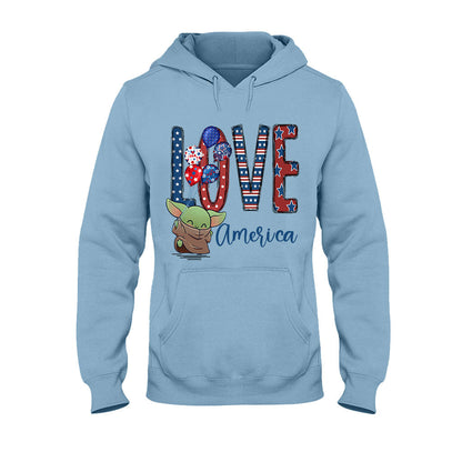 Love - Independence Day The Force T-shirt and Hoodie