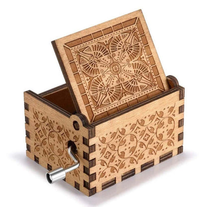 You Are My Sunshine - Personalized Couple Mouse Hand Crank Music Box