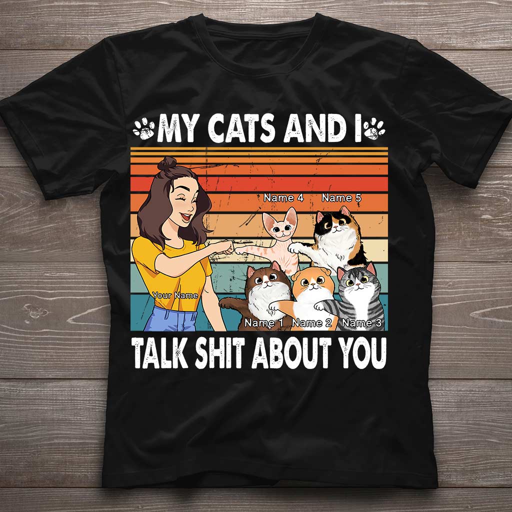 My Cat And I - Personalized T-shirt and Hoodie
