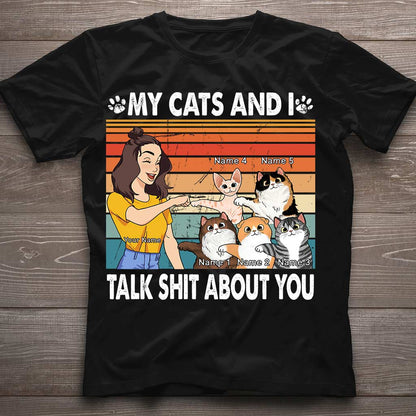 My Cat And I - Personalized T-shirt and Hoodie