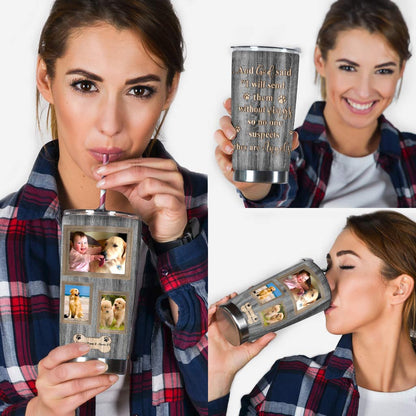 And God Said - Personalized Dog Tumbler