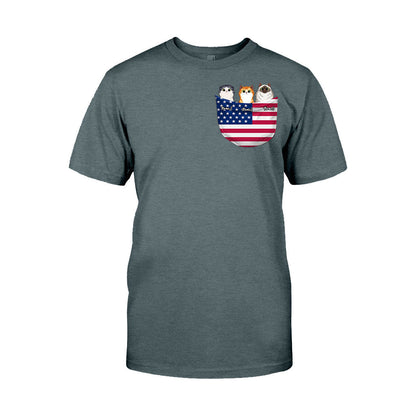 The 4th Of July - Personalized Independence Day Cat T-shirt and Hoodie