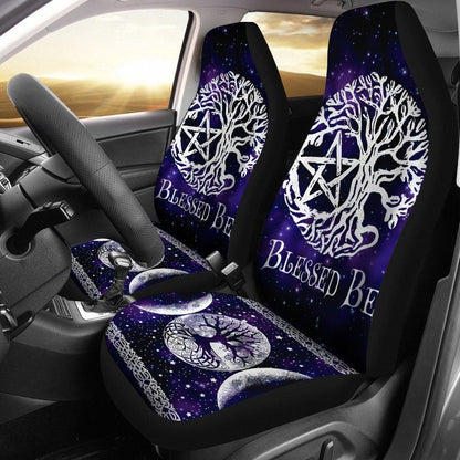Blessed Be - Witch Seat Covers 0822