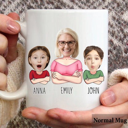 Apparently We're Trouble When We're Together - Personalized Grandma Mug