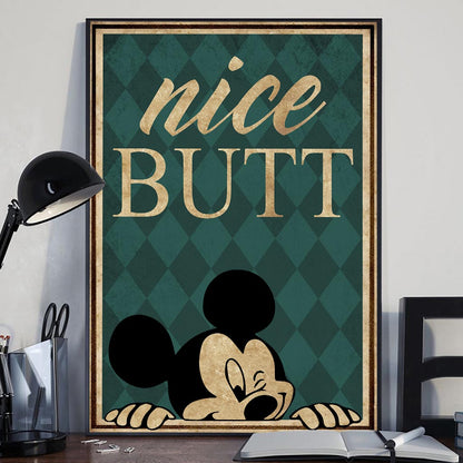 Nice Butt - Mouse Canvas And Poster