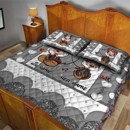 I'm Yours - Personalized Mouse Quilt Set