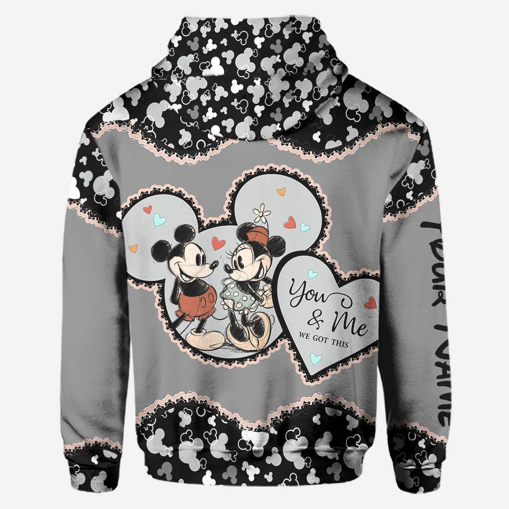 Magical Mouse Ears - Personalized Mouse Hoodie and Leggings