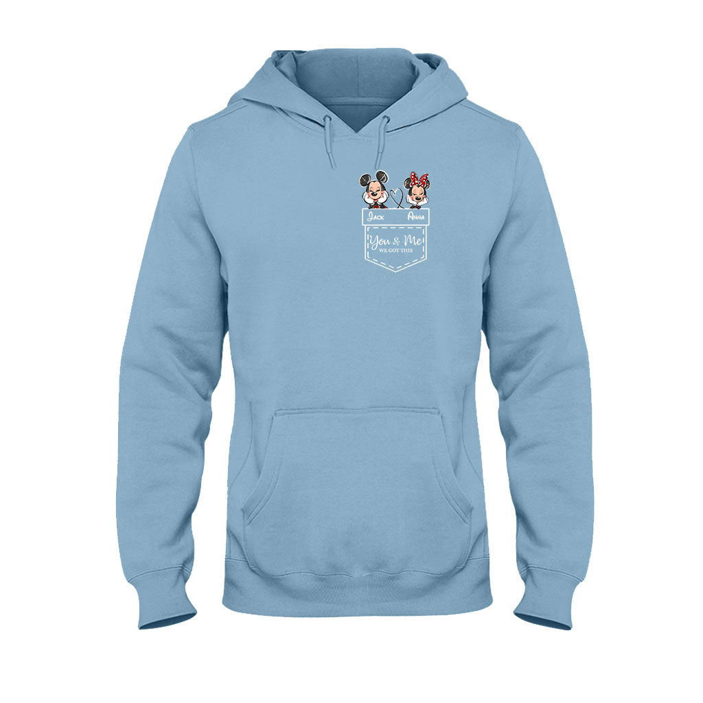 You & Me We Got This - Personalized Mouse T-shirt and Hoodie