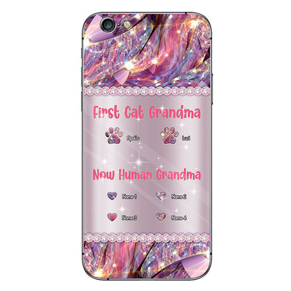 Cat Grandma Human - Personalized Mother's Day Phone Case