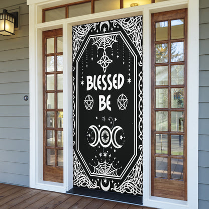 Blessed Be Witch - Witch Door sticker 0822