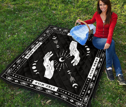Stay Wild Moon Child - Witch Quilt 0822
