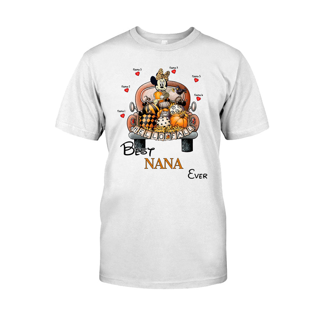 Hello Fall - Personalized Mouse T-shirt and Hoodie
