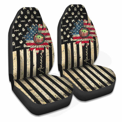 Happy The 4th Of July - Independence Day The Force Seat Covers