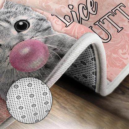 Nice Butt - Cat 3 Pieces Bathroom Mats Set