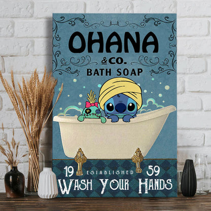 Ohana Bath Soap - Ohana Canvas And Poster