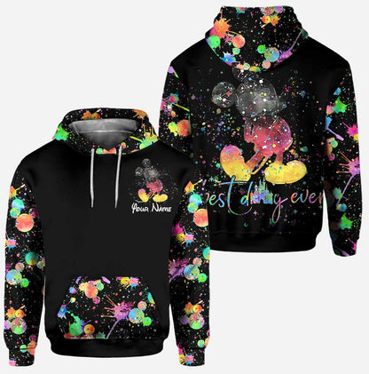 Best Day Ever 50th Anniversary - Personalized Mouse Hoodie And Leggings