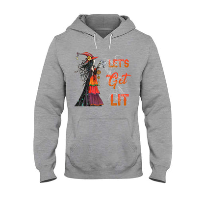Let's Get Lit - Witch T-shirt and Hoodie