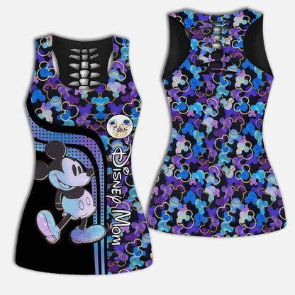 We're Never Too Old For Magic 50 Years Anniversary - Personalized Mouse Hollow Tank Top And Leggings